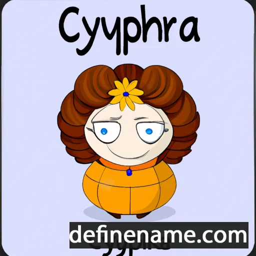 cartoon of the name Cymbarka