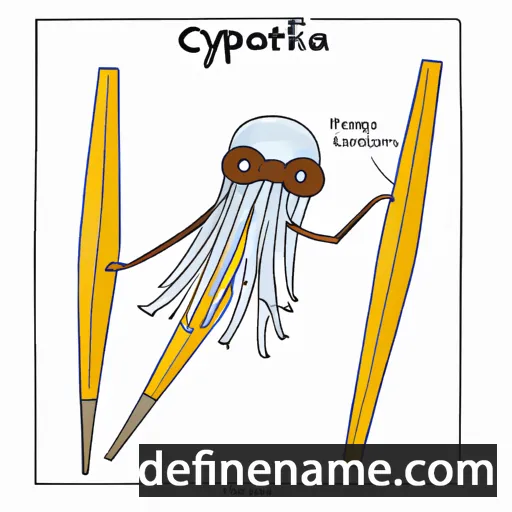 Cymopolea cartoon