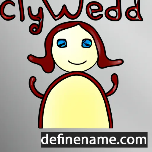 Cynddelw cartoon