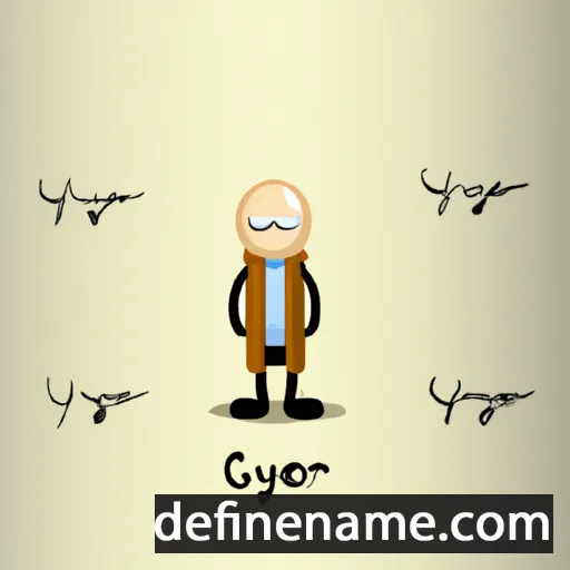 cartoon of the name Cynegar