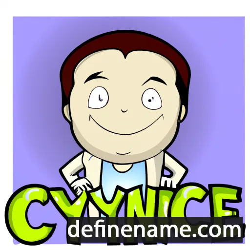 Cynric cartoon