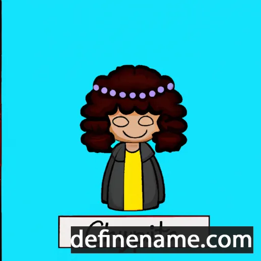 cartoon of the name Cynthea