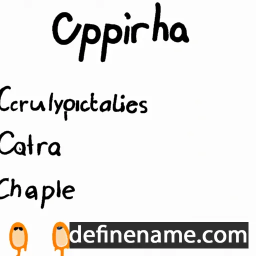 cartoon of the name Cyphraella