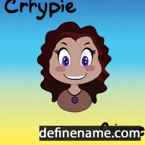 cartoon of the name Cypriane