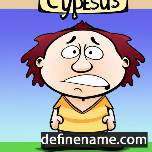 cartoon of the name Cypselus