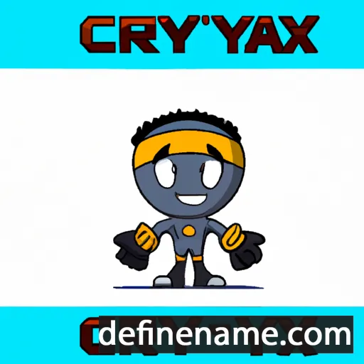 cartoon of the name Cyrax