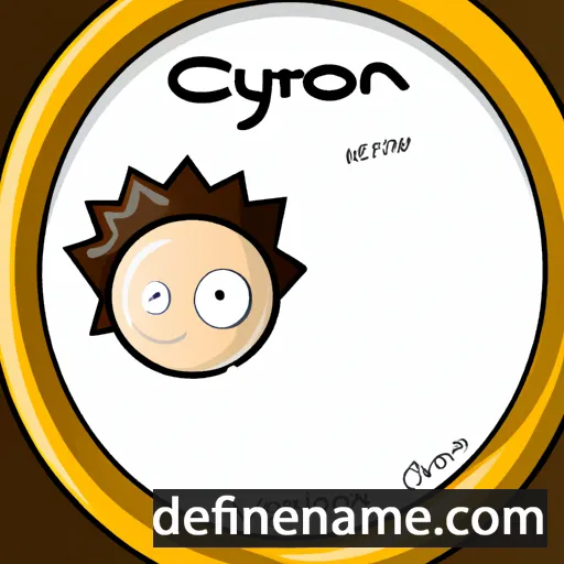 Cyrion cartoon