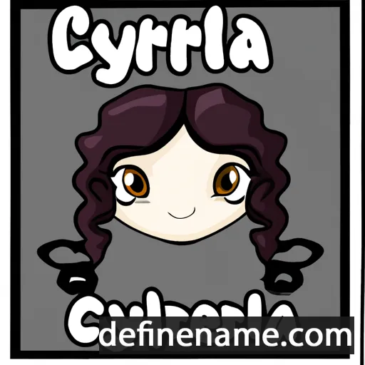 Cyrylla cartoon