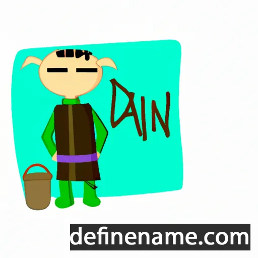 cartoon of the name Dáinn