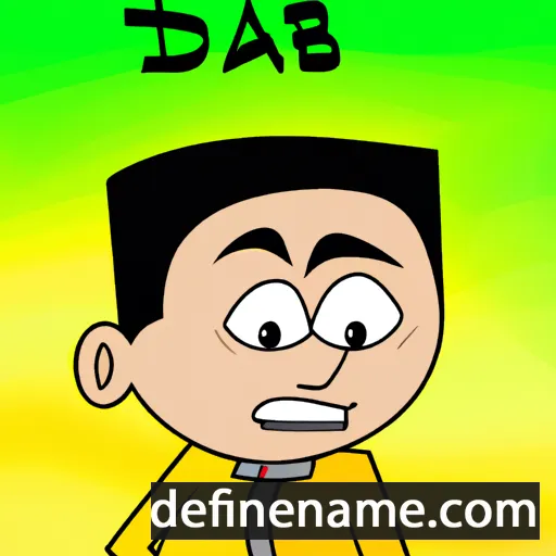 cartoon of the name Dabi