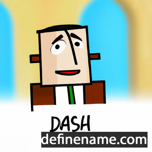 cartoon of the name Dadash