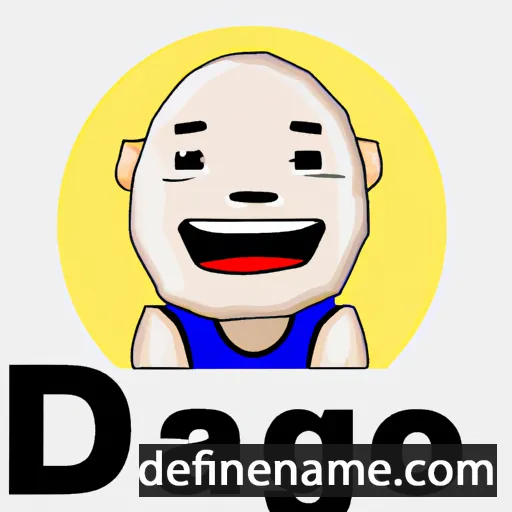 cartoon of the name Dadong