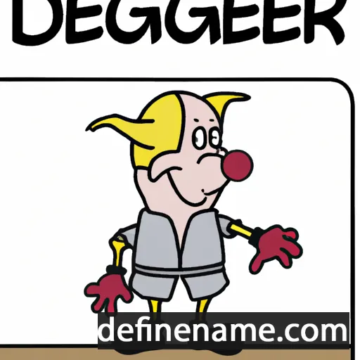 Dægberht cartoon