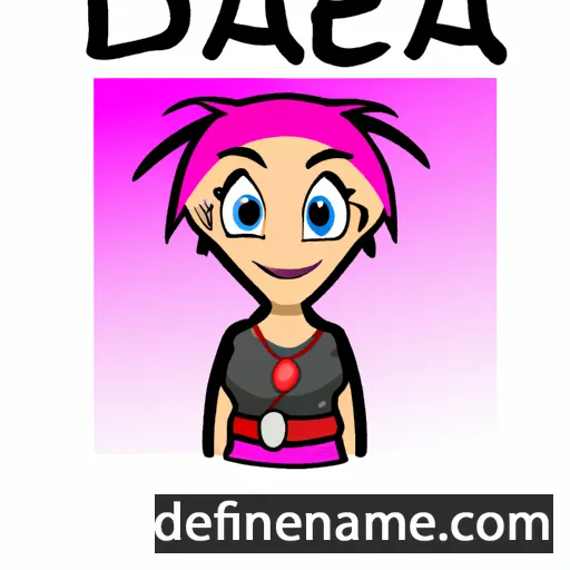 Dæja cartoon