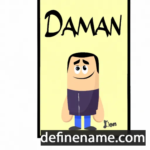 Daeman cartoon