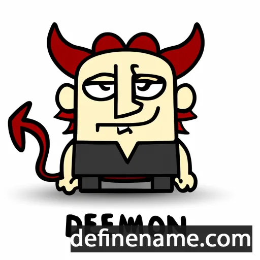 Daemon cartoon