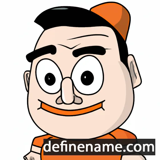 cartoon of the name Daeng