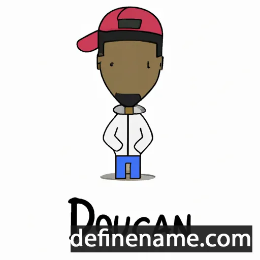 cartoon of the name Daequan