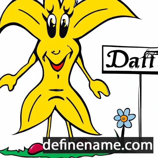 Daffni cartoon