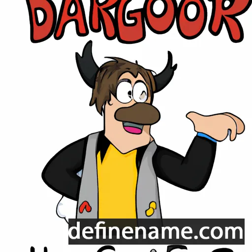 Dagbjørn cartoon