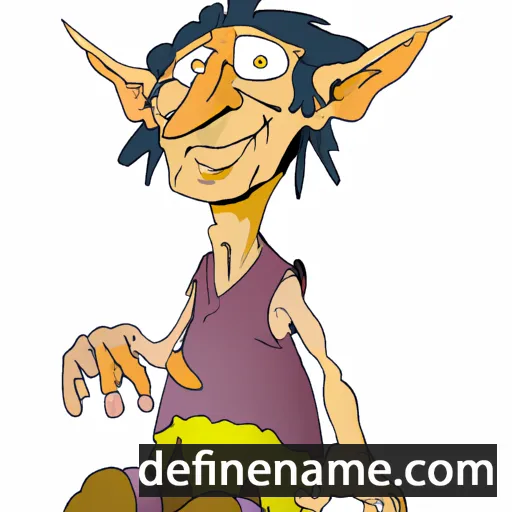 cartoon of the name Dagmoy