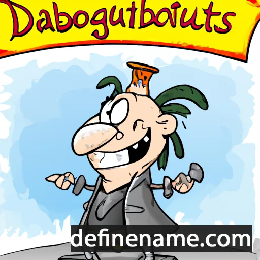 cartoon of the name Dagobertus