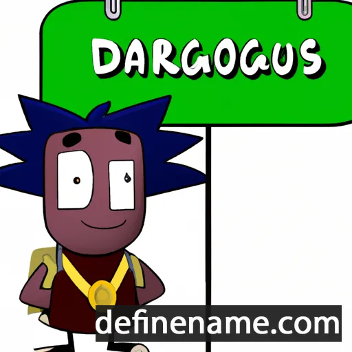 Dagomarus cartoon