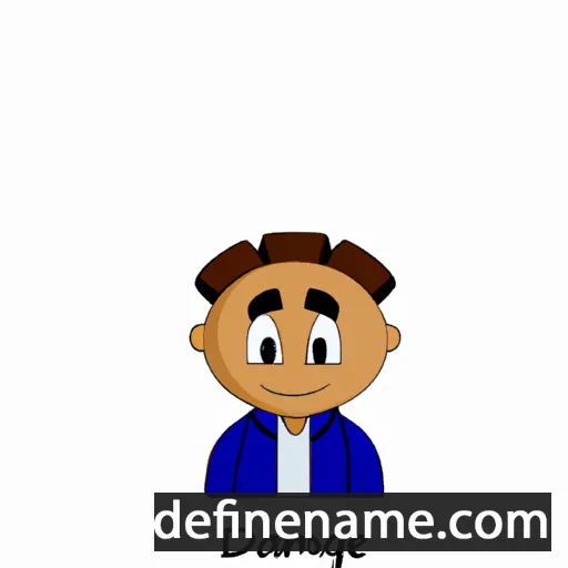 cartoon of the name Dagome