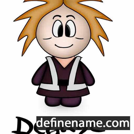 cartoon of the name Dagveig