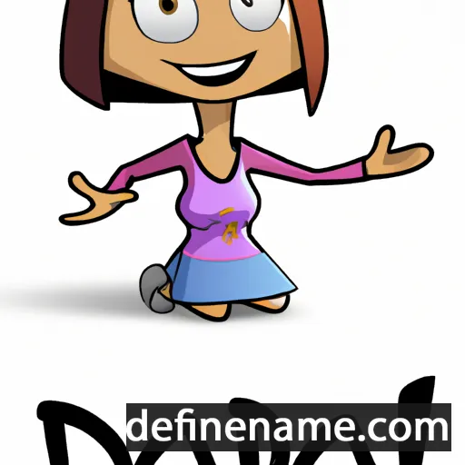 cartoon of the name Daida