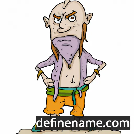 cartoon of the name Dailonis