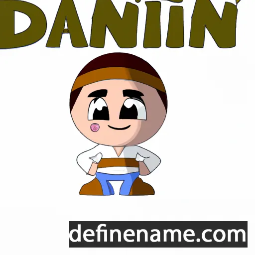 Daimhín cartoon