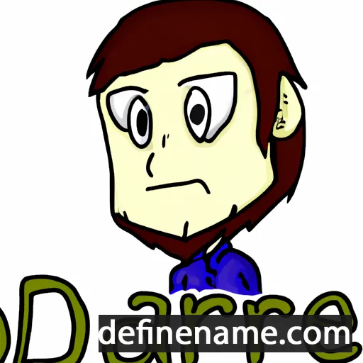 cartoon of the name Daire