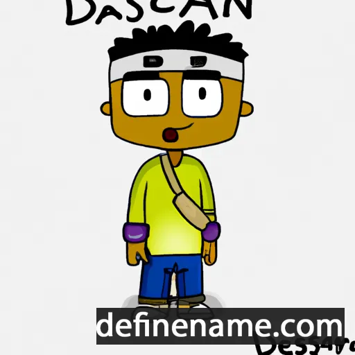 cartoon of the name Daisean