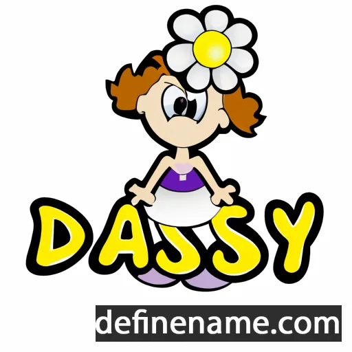 cartoon of the name Daisey