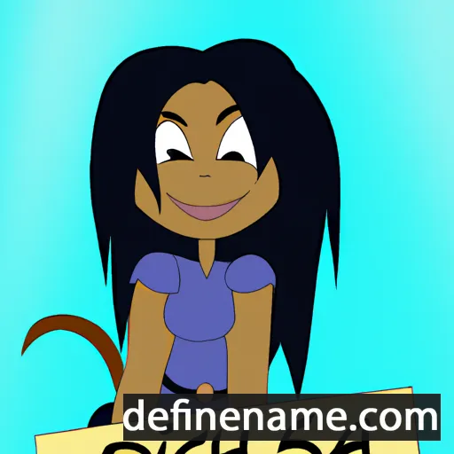 Daisha cartoon