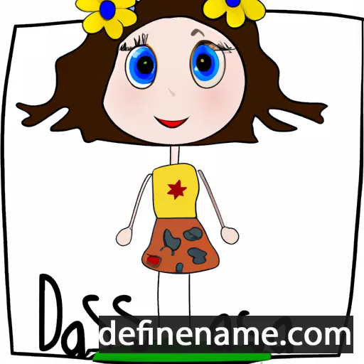 cartoon of the name Daisia