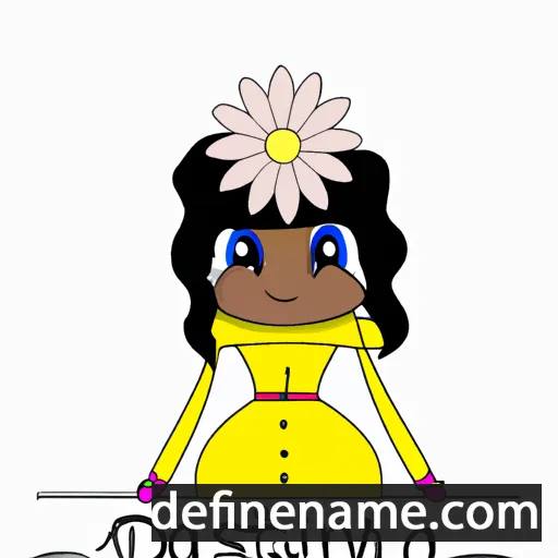 cartoon of the name Daisiana