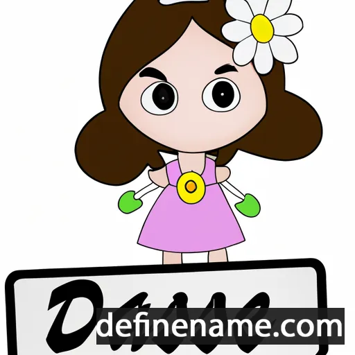 cartoon of the name Daisymae