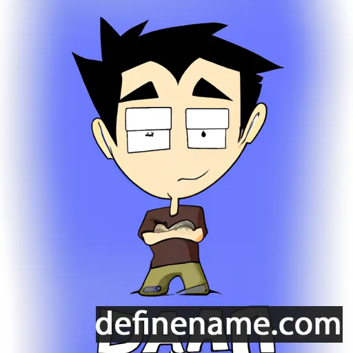 cartoon of the name Daizan