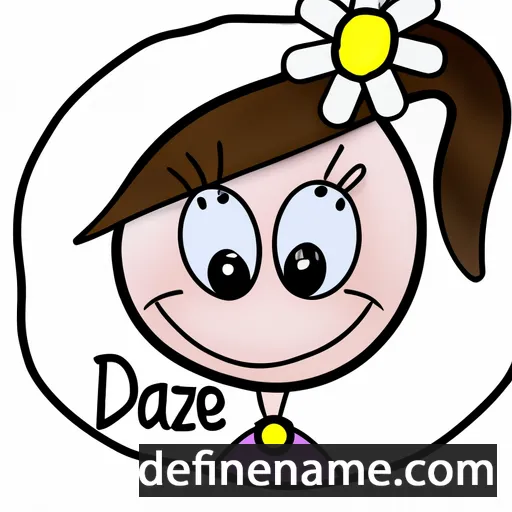 cartoon of the name Daizee