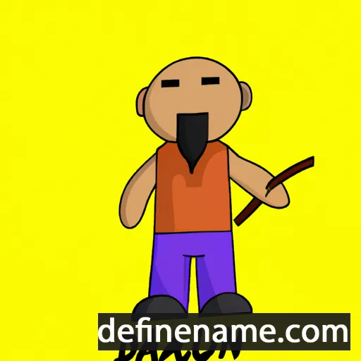 cartoon of the name Dajuan