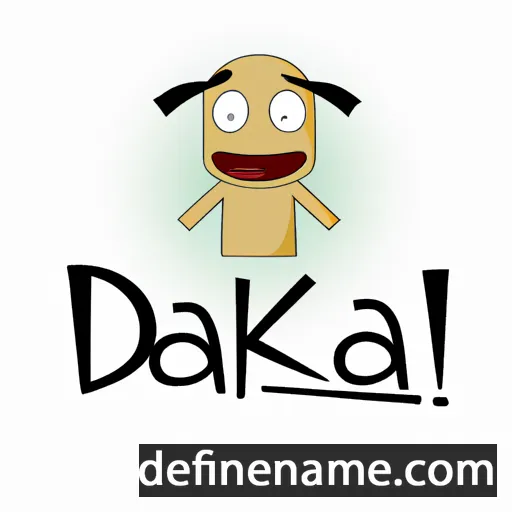 Daka cartoon