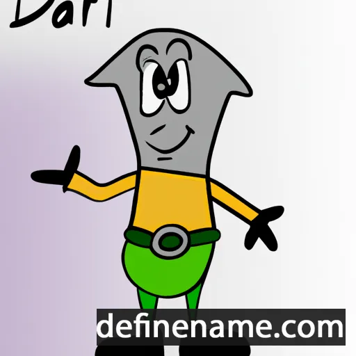 cartoon of the name Dalar