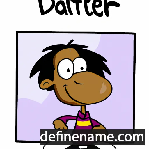 cartoon of the name Dalbert