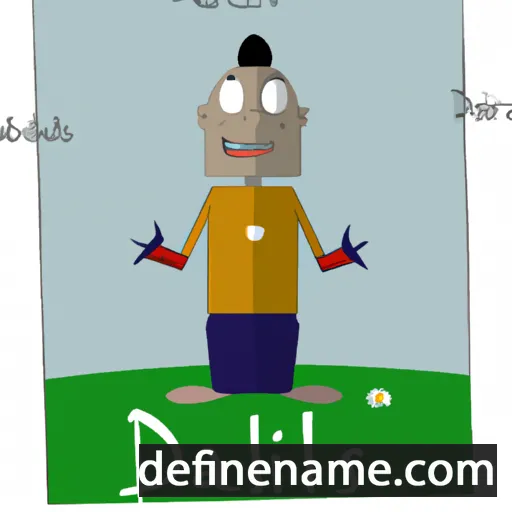 cartoon of the name Daldís