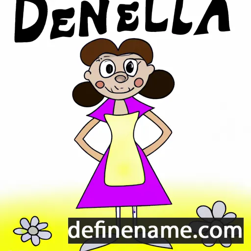 cartoon of the name Dalenda