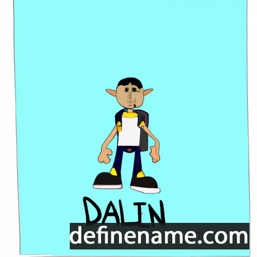 cartoon of the name Dalerin