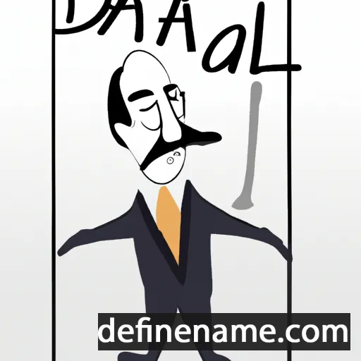 cartoon of the name Dali