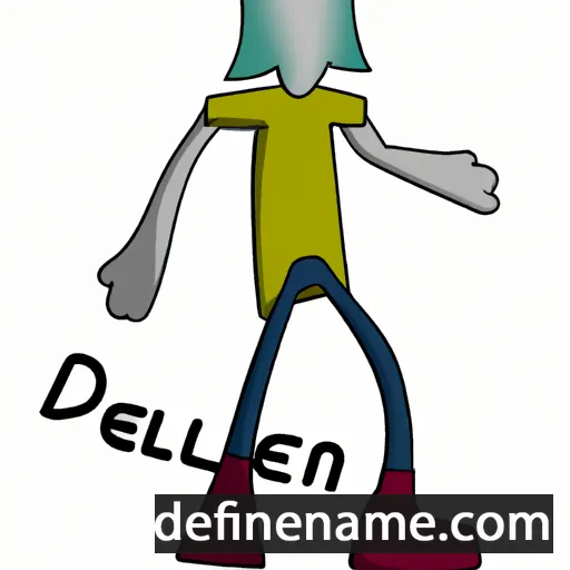 cartoon of the name Dalien